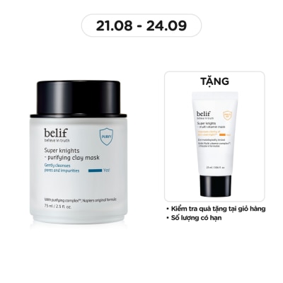 BELIF Super Knights Purifying Clay Mask 75ml