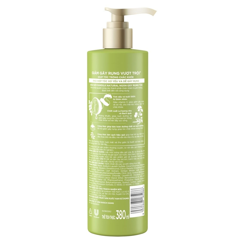 Natural Anti Hair Fall & Breakage Shampoo 380ml