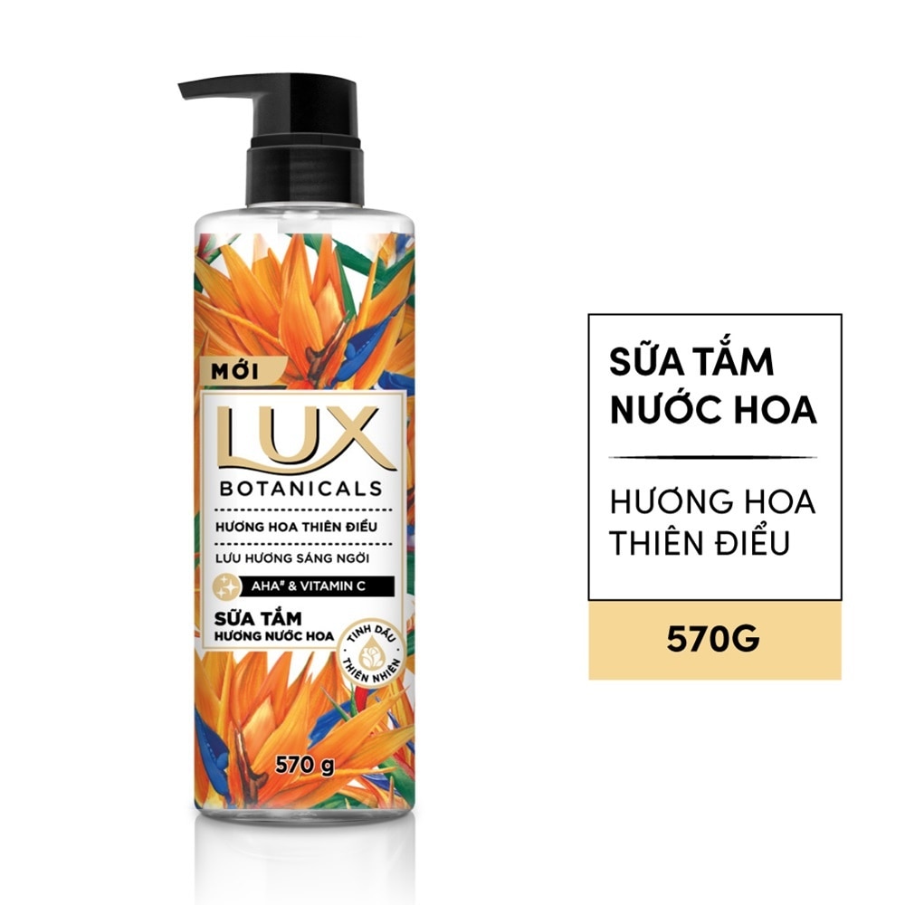 Sữa Tắm Lux Hương Hoa Thiên Điểu 570g(562ml)