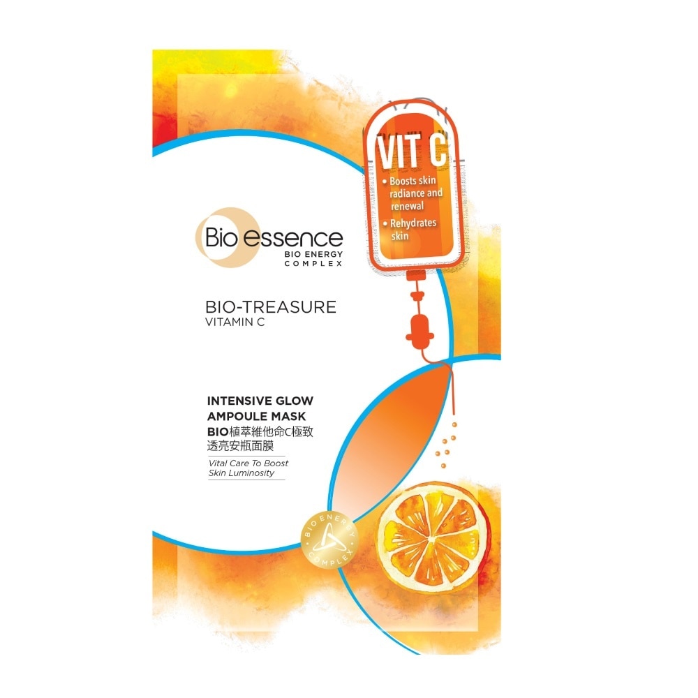 Bio-Treasure Vitamin C Intensive Glow Ampoule Mask 20ml