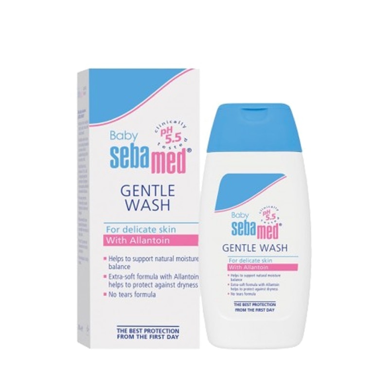 Sữa Tắm Gội Dịu Nhẹ Cho Bé Sebamed Baby Gentle Wash 200ml