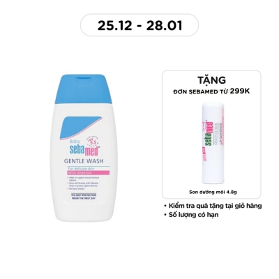 SEBAMED Sữa Tắm Gội Dịu Nhẹ Cho Bé Sebamed Baby Gentle Wash 200ml