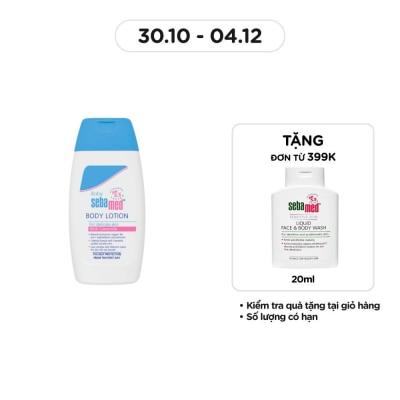 SEBAMED Sữa Dưỡng Ẩm Toàn Thân Cho Bé Sebamed Baby Body Lotion 200ml