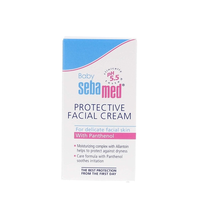 Kem Dưỡng Sebamed Bảo Vệ Da Mặt Cho Bé Baby Protective Facial Cream pH5.5 50ml
