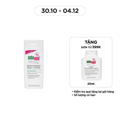 SEBAMED Sữa Dưỡng Thể Sebamed Moisturizing Body Lotion 200ml