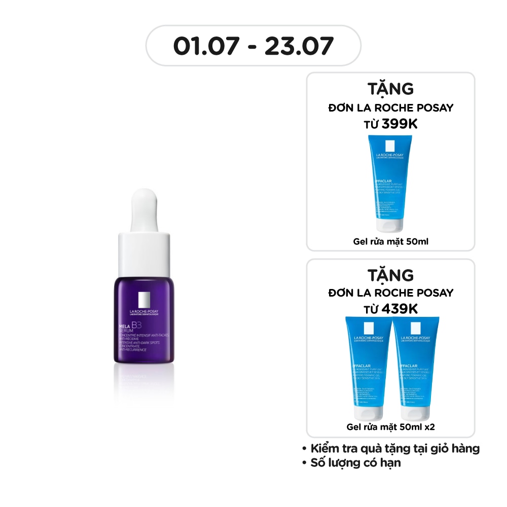 Serum La Roche Posay Dưỡng Sáng Mờ Thâm Nám Mela B3 10ml