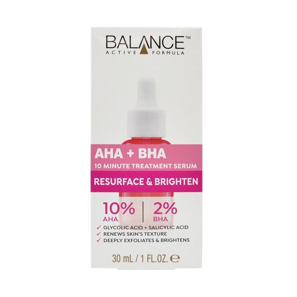 Tinh Chất Balance Active Formula Tái Tạo Và Dưỡng Trắng Da Trong 10 Phút AHA + BHA 30ml