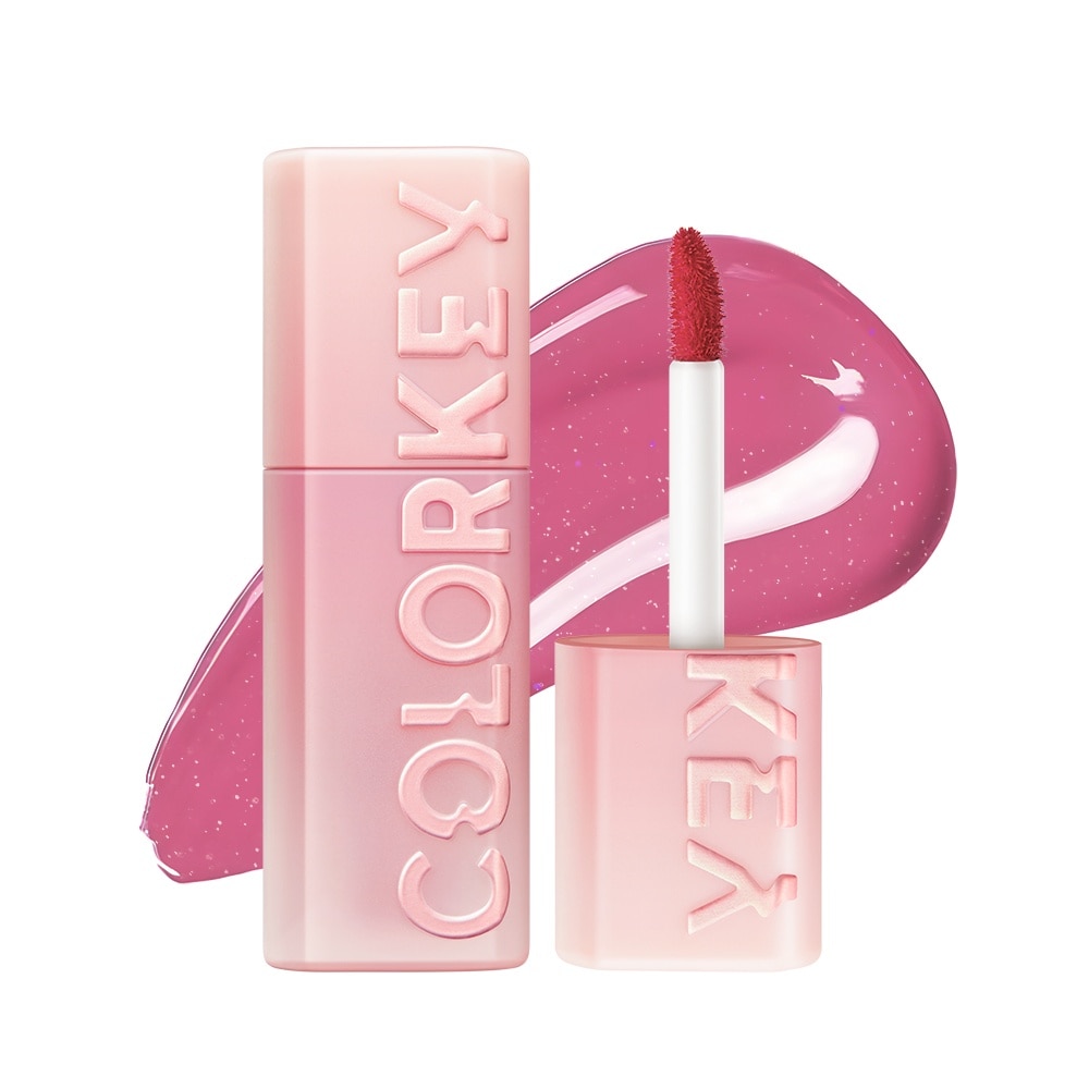 Son Bóng Colorkey Light Chaser Lip Plumping Gloss 3ml .#G05 Hồng Nude