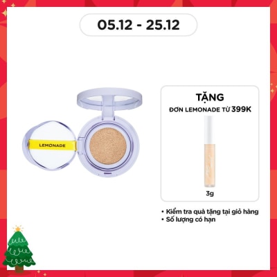 LEMONADE Phấn Nước Thuần Chay Lemonade Supermatte No Makeup Cushion 15g .#A00 Extra Light