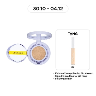 LEMONADE Phấn Nước Thuần Chay Lemonade Supermatte No Makeup Cushion 15g .#A00 Extra Light