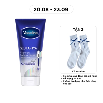 VASELINE - Gluta-Hya Serum Burst Lotion Over night 300ml image