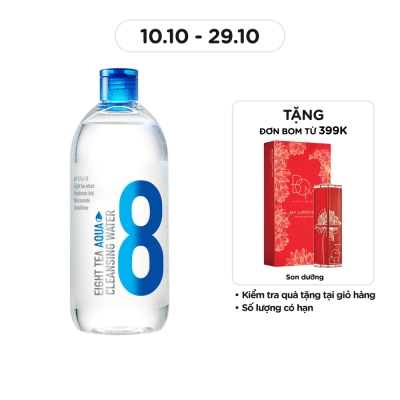 BOM Nước Tẩy Trang Dưỡng Ẩm BOM Eight Tea Aqua Cleansing Water 500ml