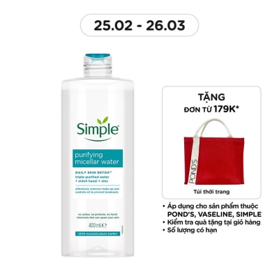 SIMPLE Purifying Micellar Water 400ml