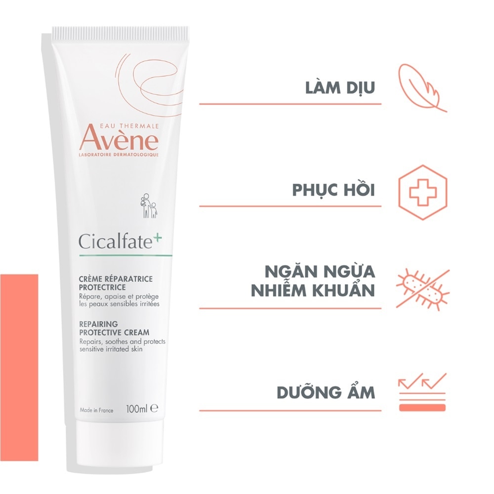 Kem Phục Hồi Avène Giúp Làm Lành Da, Làm Dịu Tổn Thương Trên Da 100ml