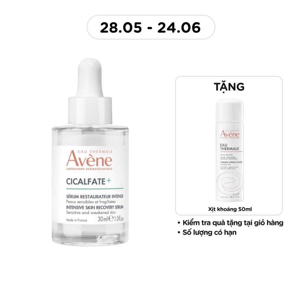 Tinh Chất Phục Hồi Làm Dịu Avène Giúp Phục Hồi Da Nhạy Cảm, Kích Ứng 30ml
