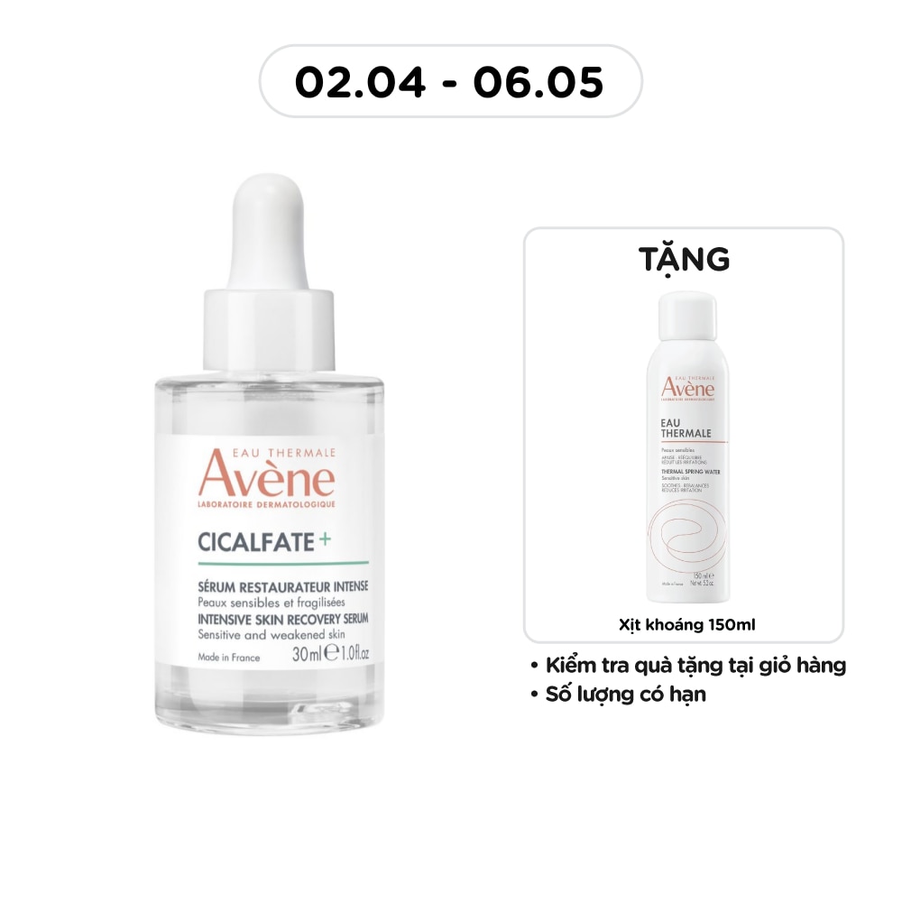 Tinh Chất Phục Hồi Làm Dịu Avène Giúp Phục Hồi Da Nhạy Cảm, Kích Ứng 30ml