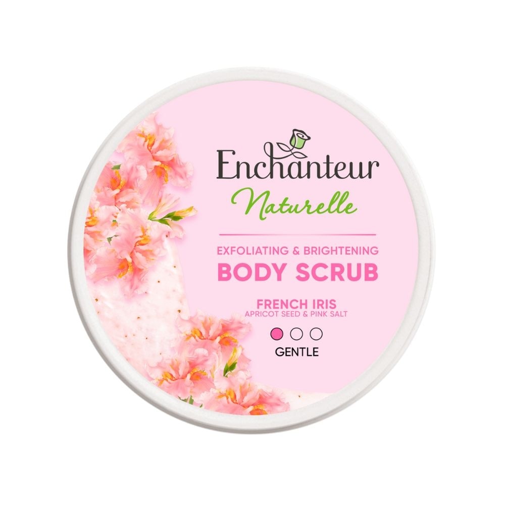 Tẩy Tế Bào Chết Enchanteur Naturelle Dưỡng Sáng Da Hương Hoa Iris 250g