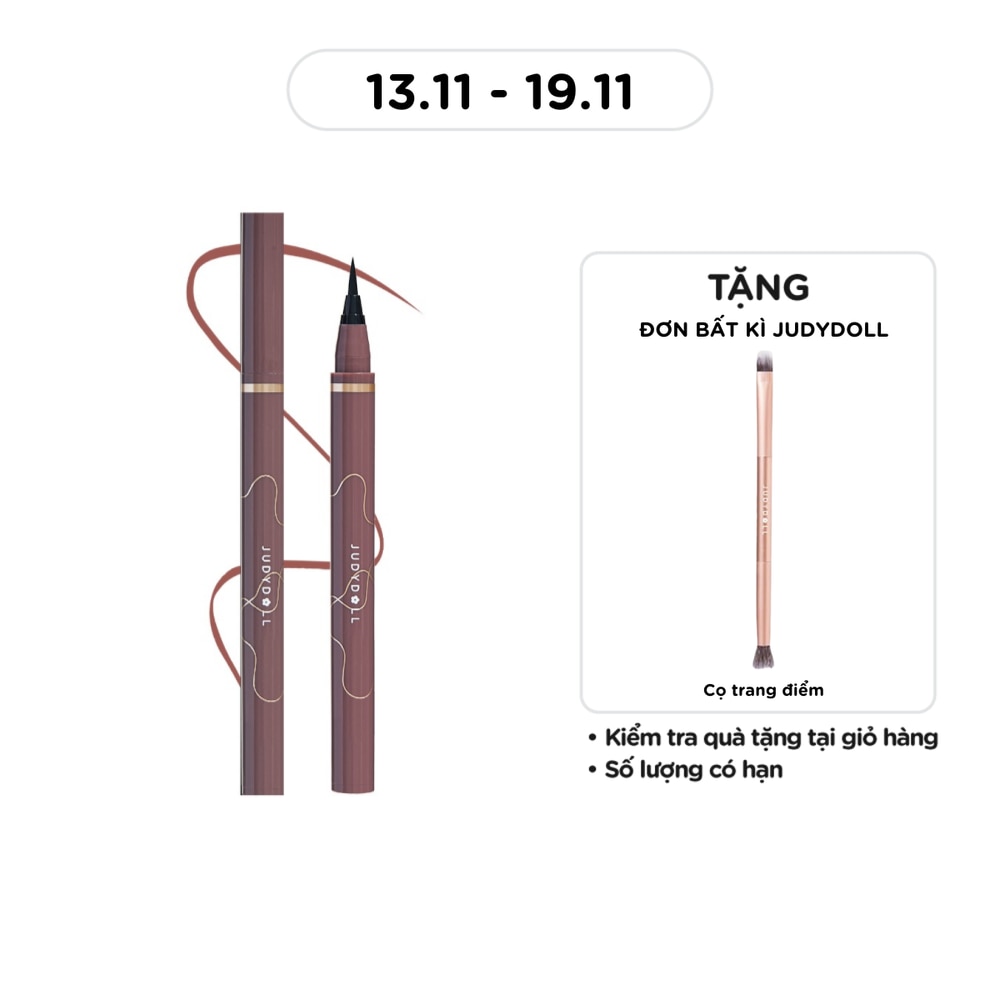 Bút Kẻ Mắt Nước Judydoll Skinny Liquid Eyeliner 0.5ml .#02Brown