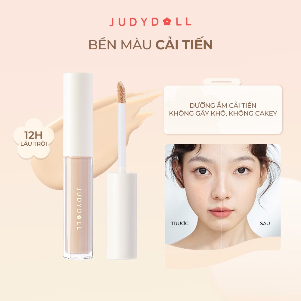 Kem Che Khuyết Điểm Judydoll Traceless Cloud-Touch Concealer 3.2g .#01