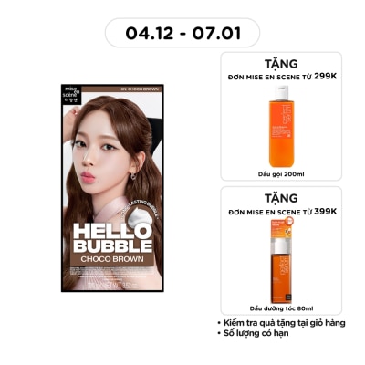 MISE EN SCÈNE Hello Bubble 100g .#6N Choco Brown