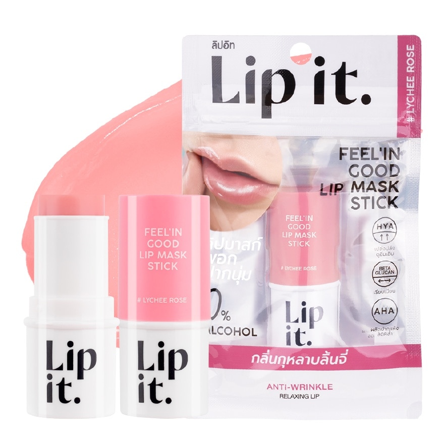 Feel'In Good Lip Mask Stick 5.5g .#01 Lychee Rose