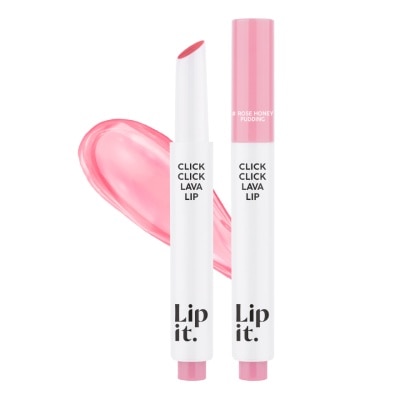 LIP IT Son Dưỡng Lip It Click Click Lava Lip 1.9g .#01 Rose Honey Pudding