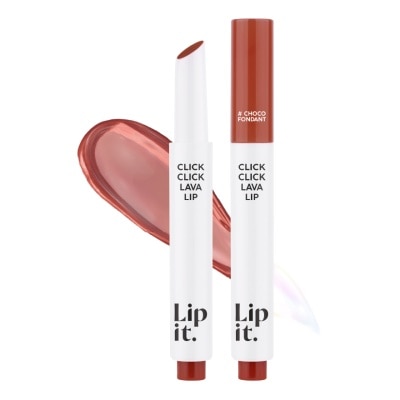 LIP IT Click Click Lava Lip 1.9g .#03 Choco Fondant