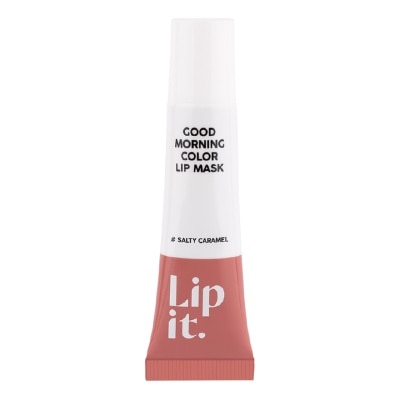 LIP IT Mặt Nạ Dưỡng Môi Có Màu Lip It Good Morning Color Lip Mask 10g .#02 Salty Caramel