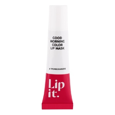 LIP IT Mặt Nạ Dưỡng Môi Có Màu Lip It Good Morning Color Lip Mask 10g .#03 Pomegranate