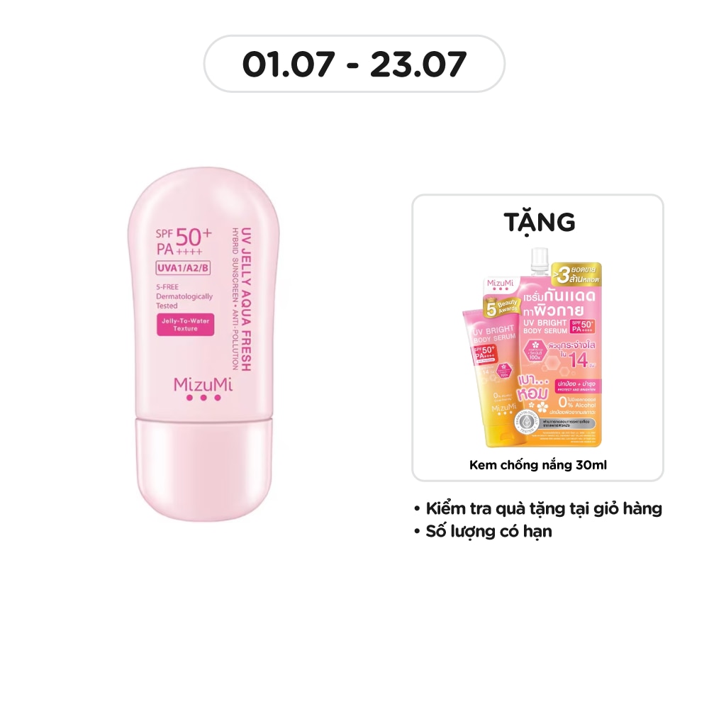 Kem Chống Nắng MizuMi UV Jelly Aqua Fresh 40g