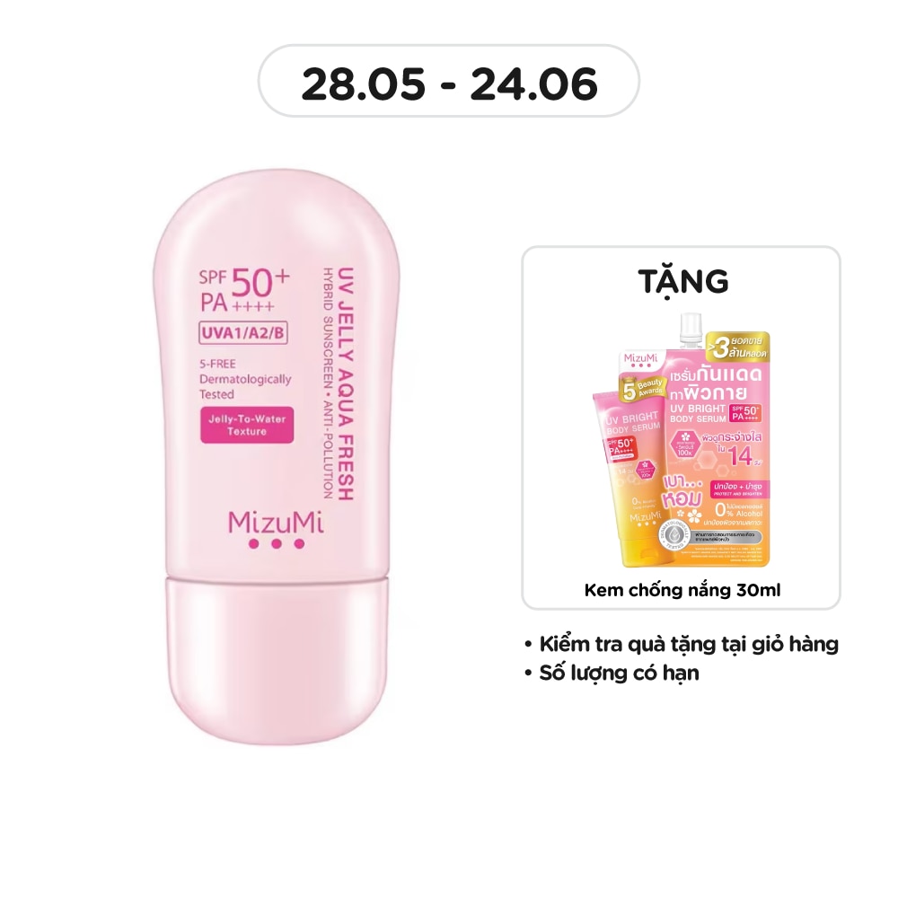 Kem Chống Nắng MizuMi UV Jelly Aqua Fresh 40g