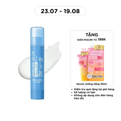 MIZUMI - Son Dưỡng Môi Chống Nắng MizuMi Skincare UV Lip Glassy Balm Clear SPF50+ PA++++ 3.5g image
