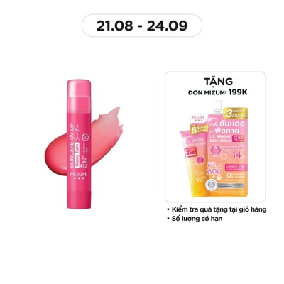 MIZUMI Son Dưỡng Môi Chống Nắng MizuMi Skincare UV Lip Glassy Balm Seoul Kiss SPF50+ PA++++ 3.5g