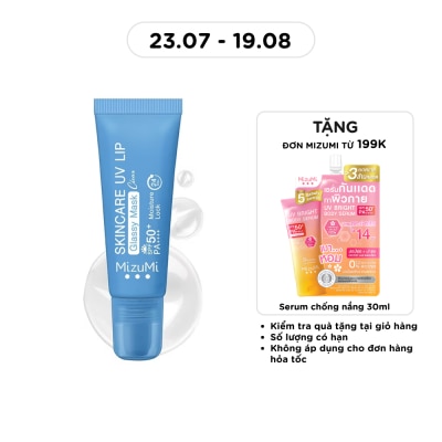 MIZUMI - Mặt Nạ Môi Chống Nắng MizuMi Skincare UV Lip Glassy Mask Clear SPF50+ PA++++ 8ml image