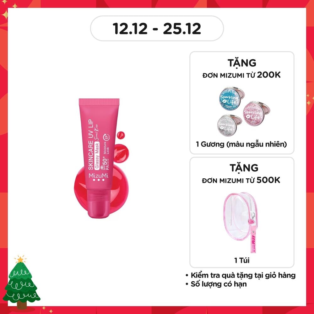 Skincare UV Lip Glassy Mask Seoul Kiss SPF50+ PA++++ 8ml