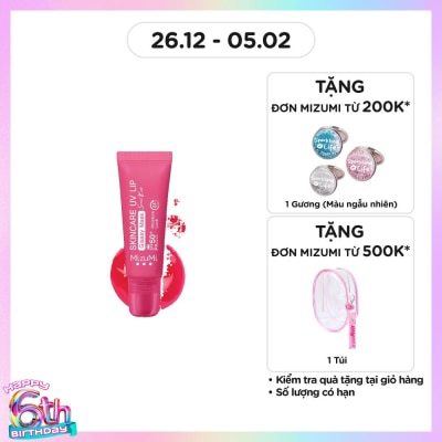 MIZUMI Mặt Nạ Môi Chống Nắng MizuMi Skincare UV Lip Glassy Mask Seoul Kiss SPF50+ PA++++ 8ml