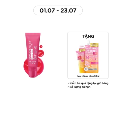 MIZUMI Mặt Nạ Môi Chống Nắng MizuMi Skincare UV Lip Glassy Mask Seoul Kiss SPF50+ PA++++ 8ml