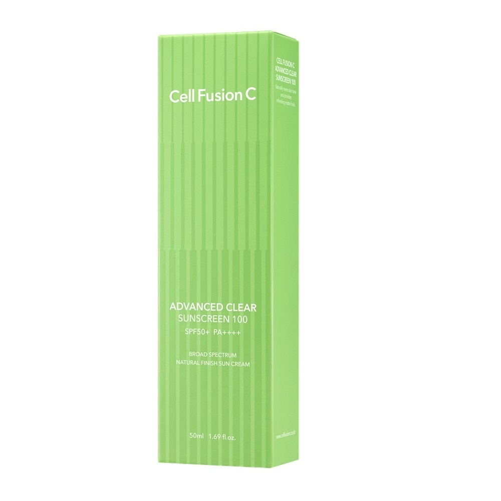 Kem Chống Nắng Cho Da Dầu Mụn Cell Fusion C Advanced Clear Sunscreen 100 SPF50+ PA++++ 50ml