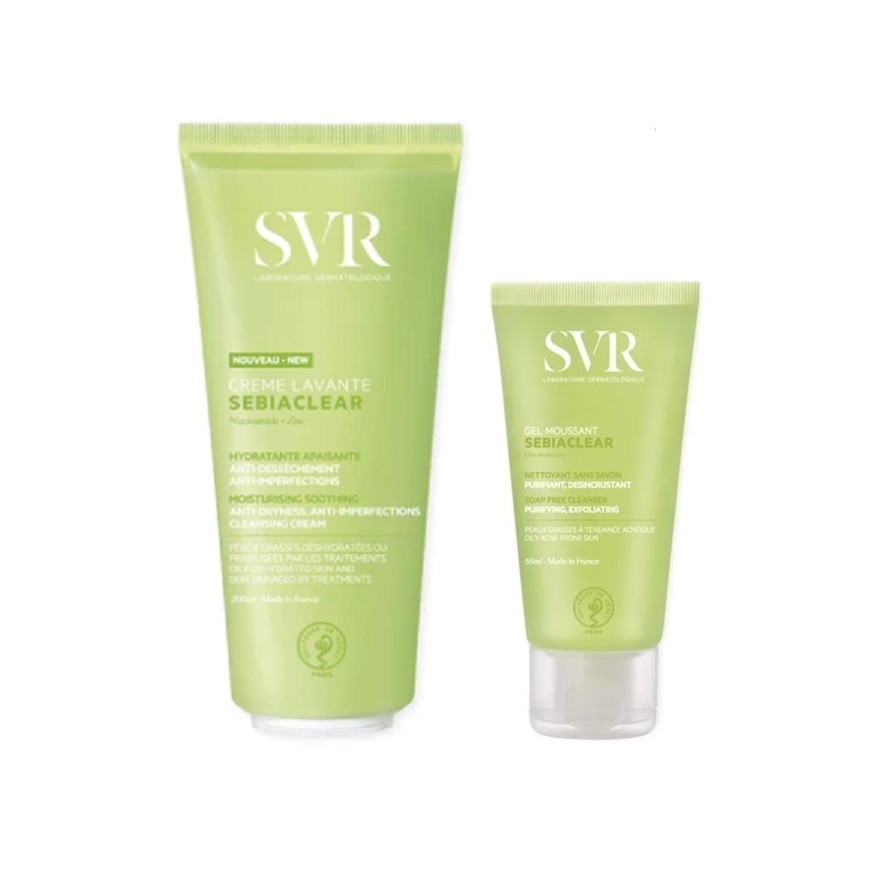 Combo SVR Sebiaclear Gel Moussant 200ml + 55ml