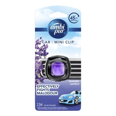 AMBI PUR Car Mini Clip Lavender Comfort 2.2ml