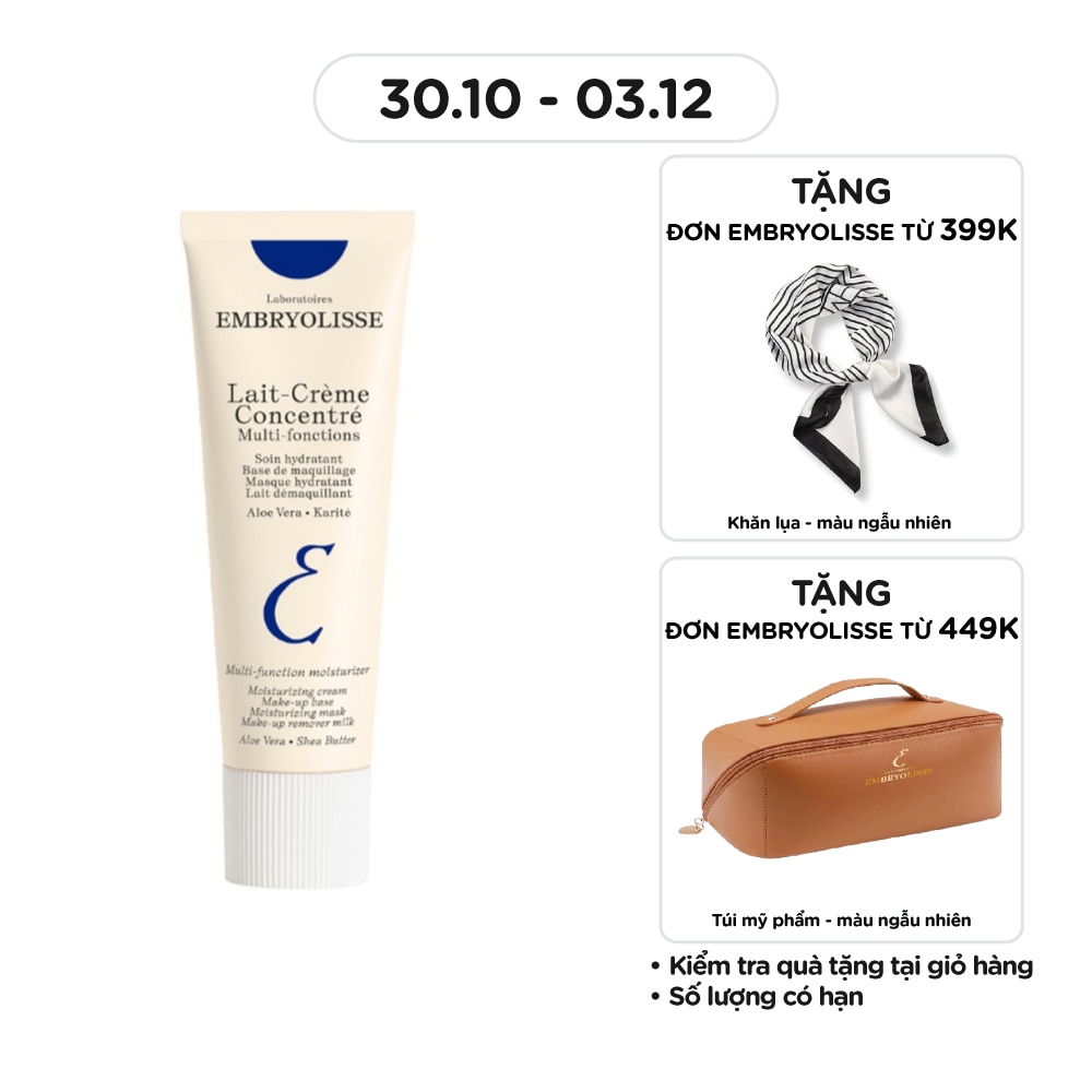 Sữa Dưỡng Embryolisse Siêu Phục Hồi Da Lait-Crème Concentré 75ml