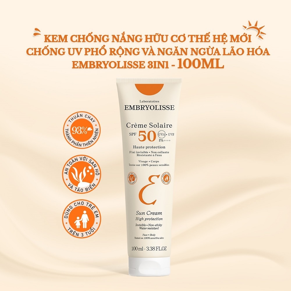 Crème Solaire SPF50 100ml