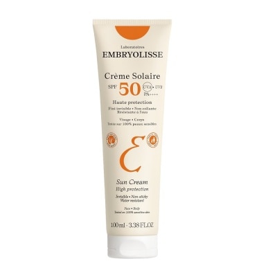 EMBRYOLISSE Crème Solaire SPF50 100ml