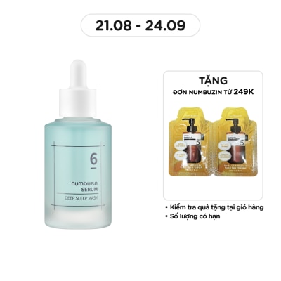 NUMBUZIN Tinh Chất Numbuzin No.6 Deep Sleep Mask Serum 50ml