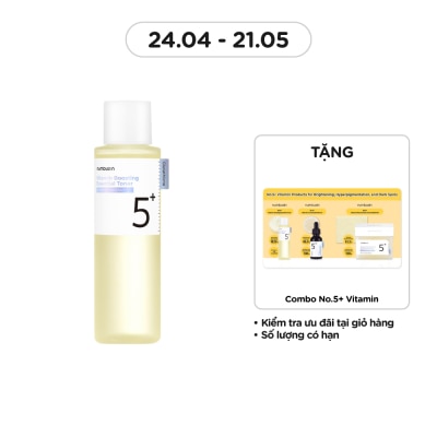 NUMBUZIN Nước Cân Bằng Numbuzin No.5 Vitamin Boosting Essential Toner 200ml