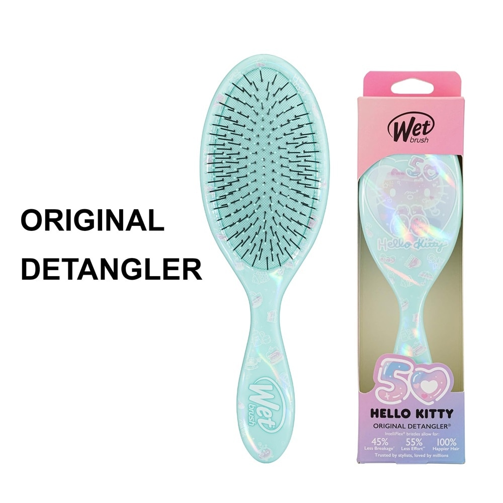 Lược Chải Tóc Wetbrush Original Detangler Hello Kitty 50-Green