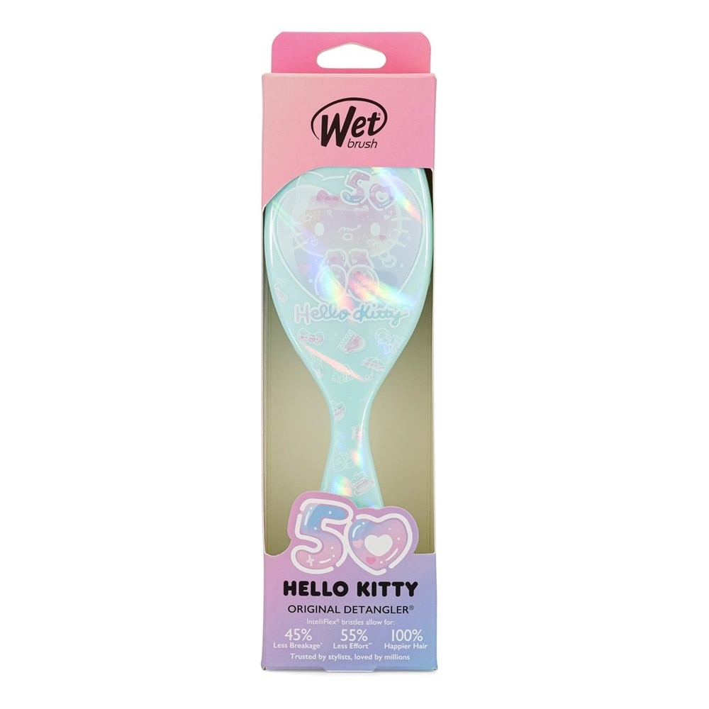 Lược Chải Tóc Wetbrush Original Detangler Hello Kitty 50-Green