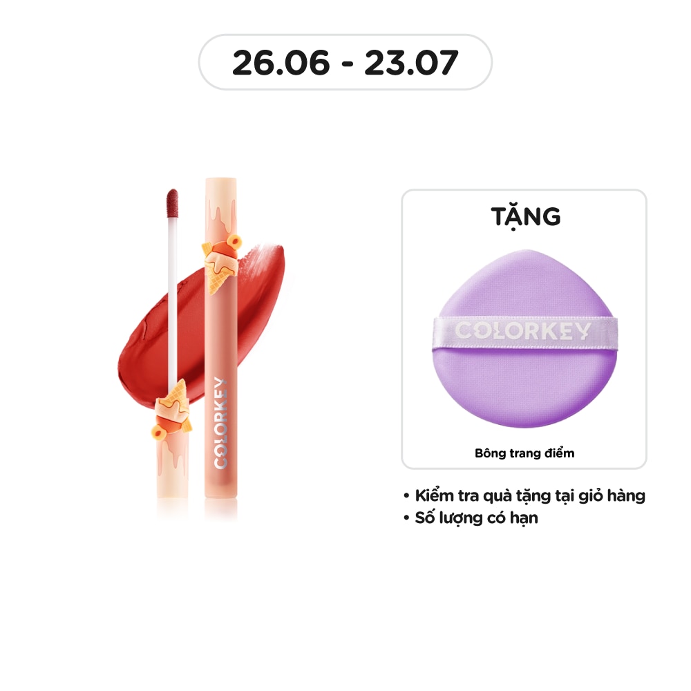 Colorkey Soft Matte Water Tint (Ice Cream) 1.8g .#O308