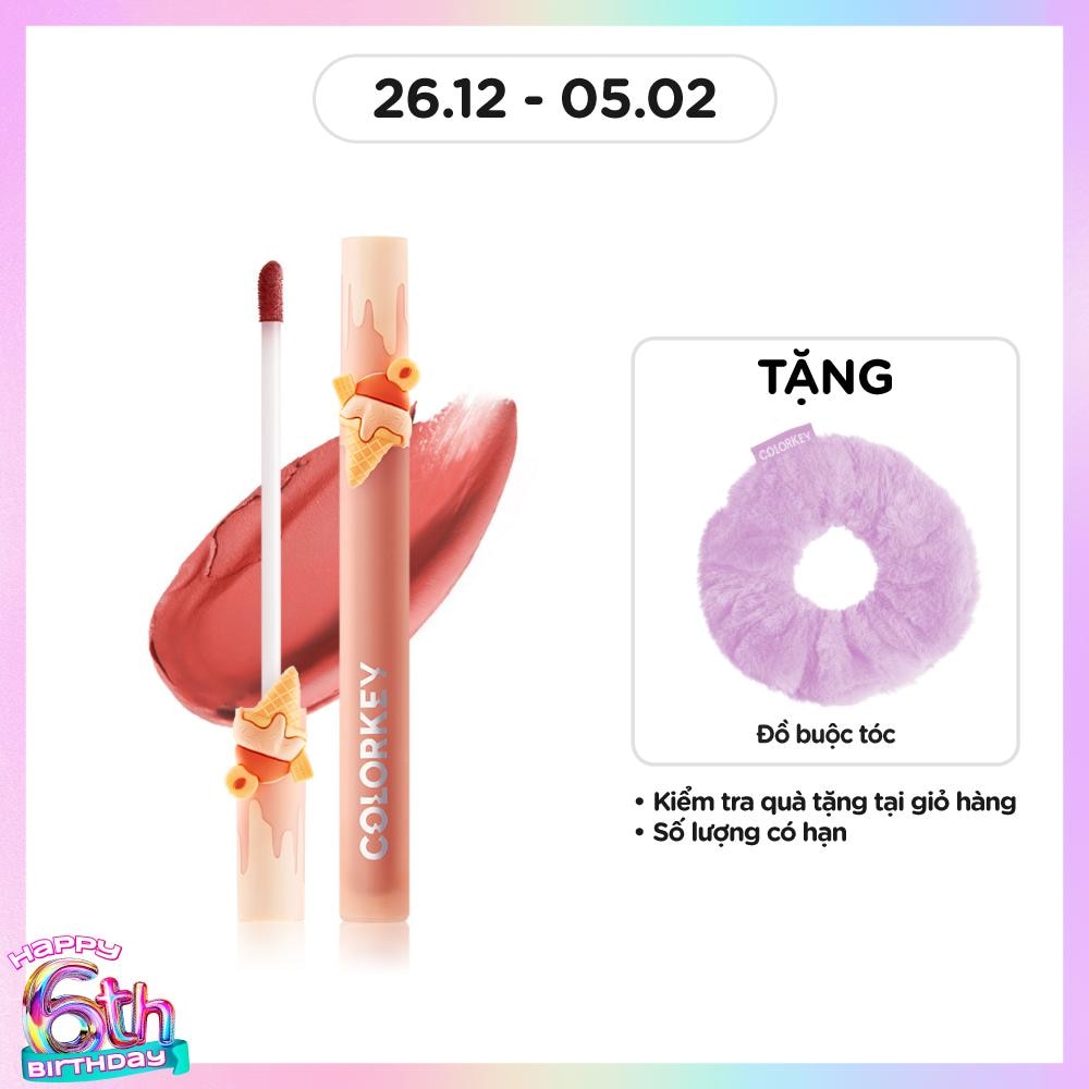 Son Kem Colorkey Soft Matte Water Tint (Ice Cream) 1.8g .#O302