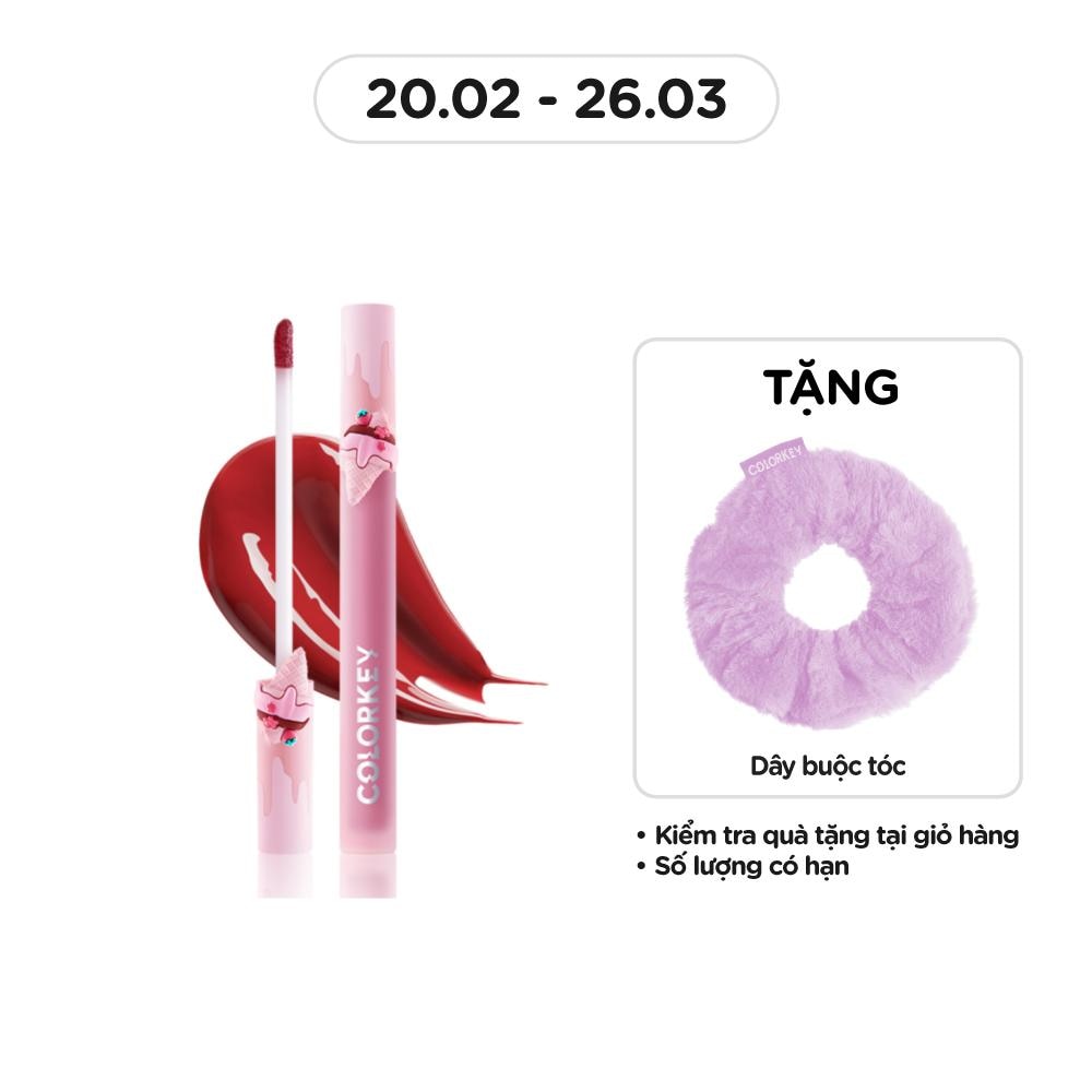 Son Bóng Colorkey Airy Lip Mirror Series (Ice Cream) 1.7g .#R702